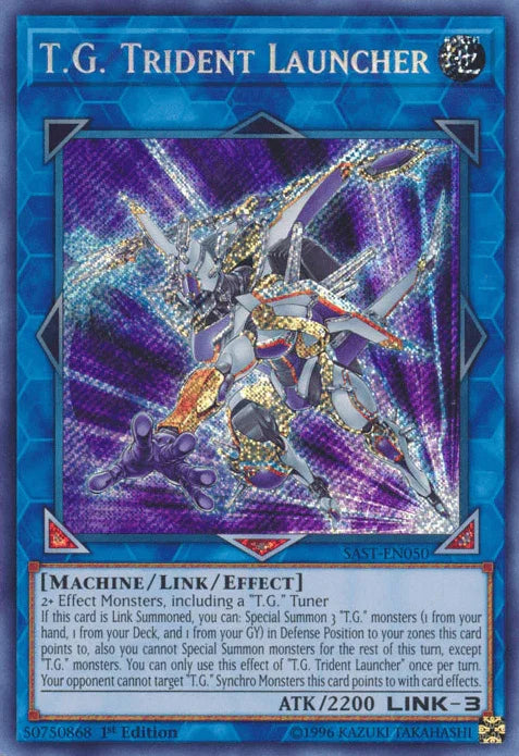 T.G. Trident Launcher [SAST-EN050] Secret Rare