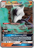 Alolan Marowak GX (SM187) [Sun & Moon: Black Star Promos]
