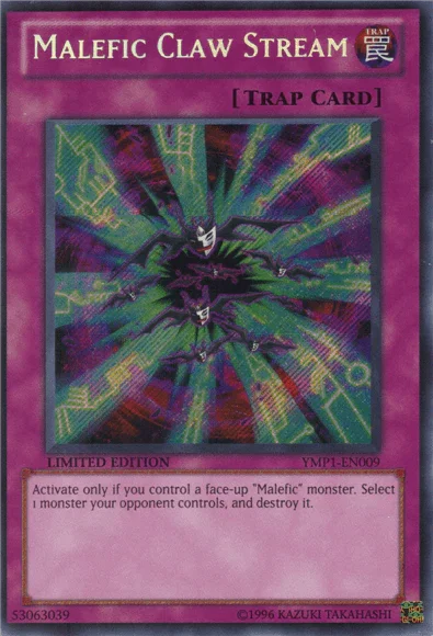 Malefic Claw Stream [YMP1-EN009] Secret Rare