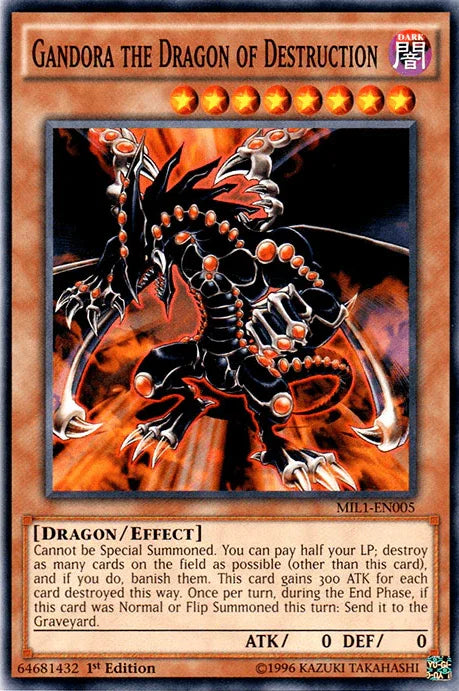 Gandora the Dragon of Destruction [MIL1-EN005] Common