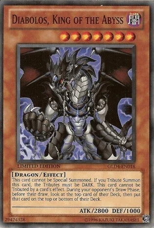 Diabolos, King of the Abyss [GLD4-EN018] Common