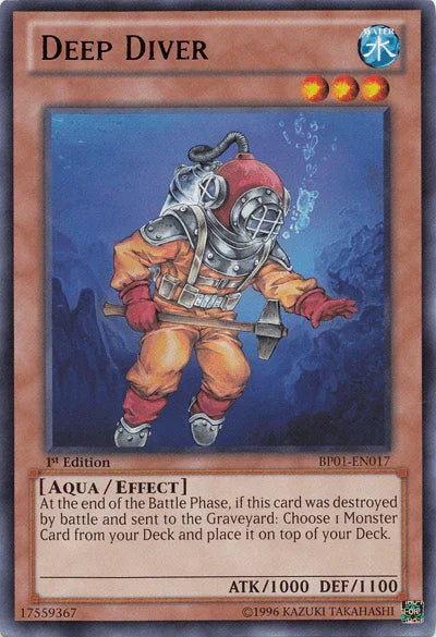 Deep Diver [BP01-EN017] Rare