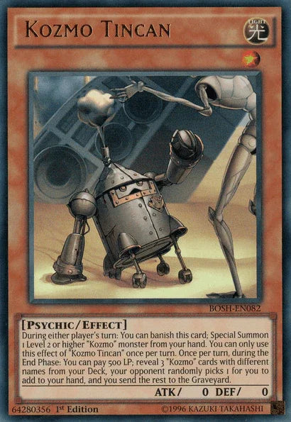 Kozmo Tincan [BOSH-EN082] Ultra Rare