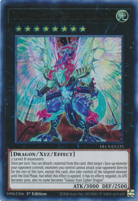 Galaxy-Eyes Cipher Dragon [DLCS-EN125] Ultra Rare