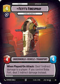 Fett's Firespray - Feared Silhouette (Foil) (38) [Jump to Lightspeed: Weekly Play]
