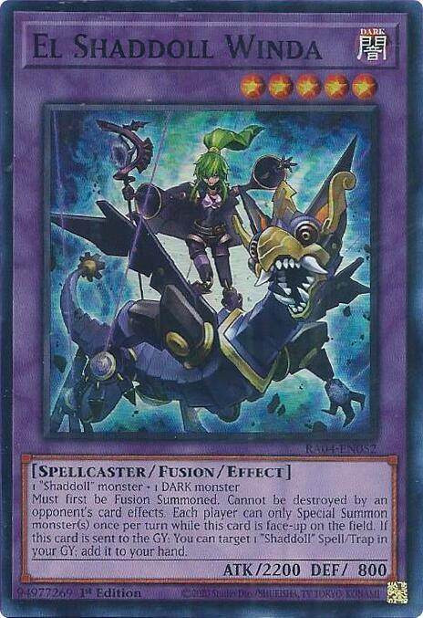 El Shaddoll Winda [RA04-EN052] Super Rare