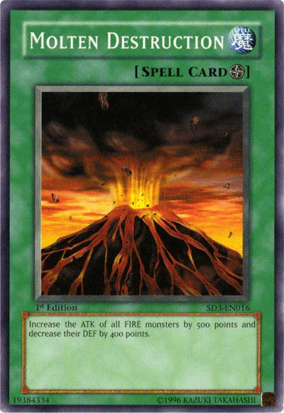 Molten Destruction [SD3-EN016] Common
