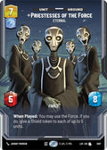 Priestesses of the Force (1087) - Eternal (Prestige Foil) (1087) [Legends of the Force]