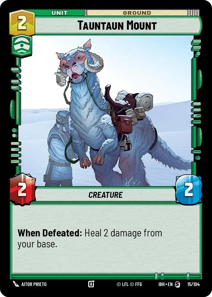 Tauntaun Mount (15/104) (15/104) [Intro Battle: Hoth]