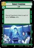 Budget Scheming (634) (Foil) (634) [Secrets of Power]