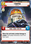 Chopper - War Hero (Hyperspace Foil) (903) (903) [Secrets of Power]