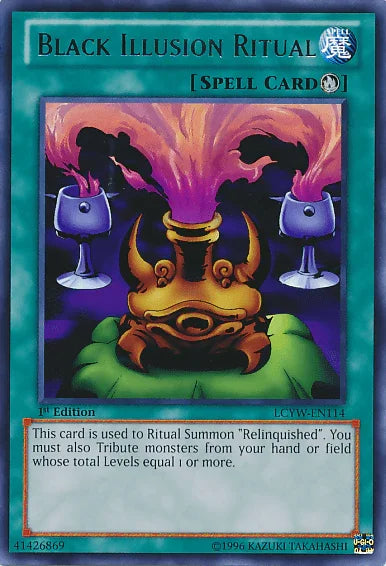 Black Illusion Ritual [LCYW-EN114] Rare