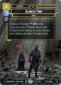 Always Two (89) (89) [Sector and Regional Promos: Season 1]