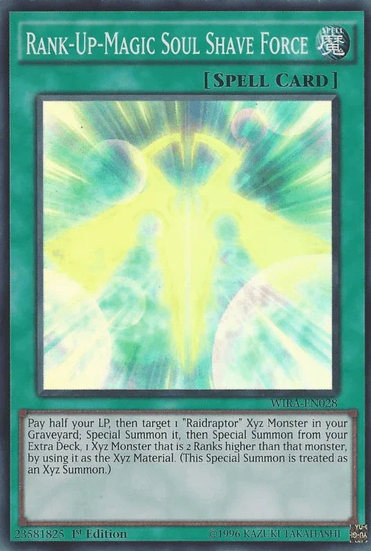 Rank-Up-Magic Soul Shave Force [WIRA-EN028] Super Rare