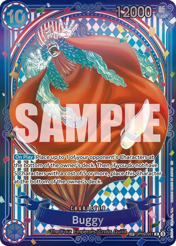 Buggy (OP09-051) (SP) [The Azure Sea's Seven]