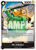 Mr.4(Babe) [The Azure Sea's Seven Release Event Cards]