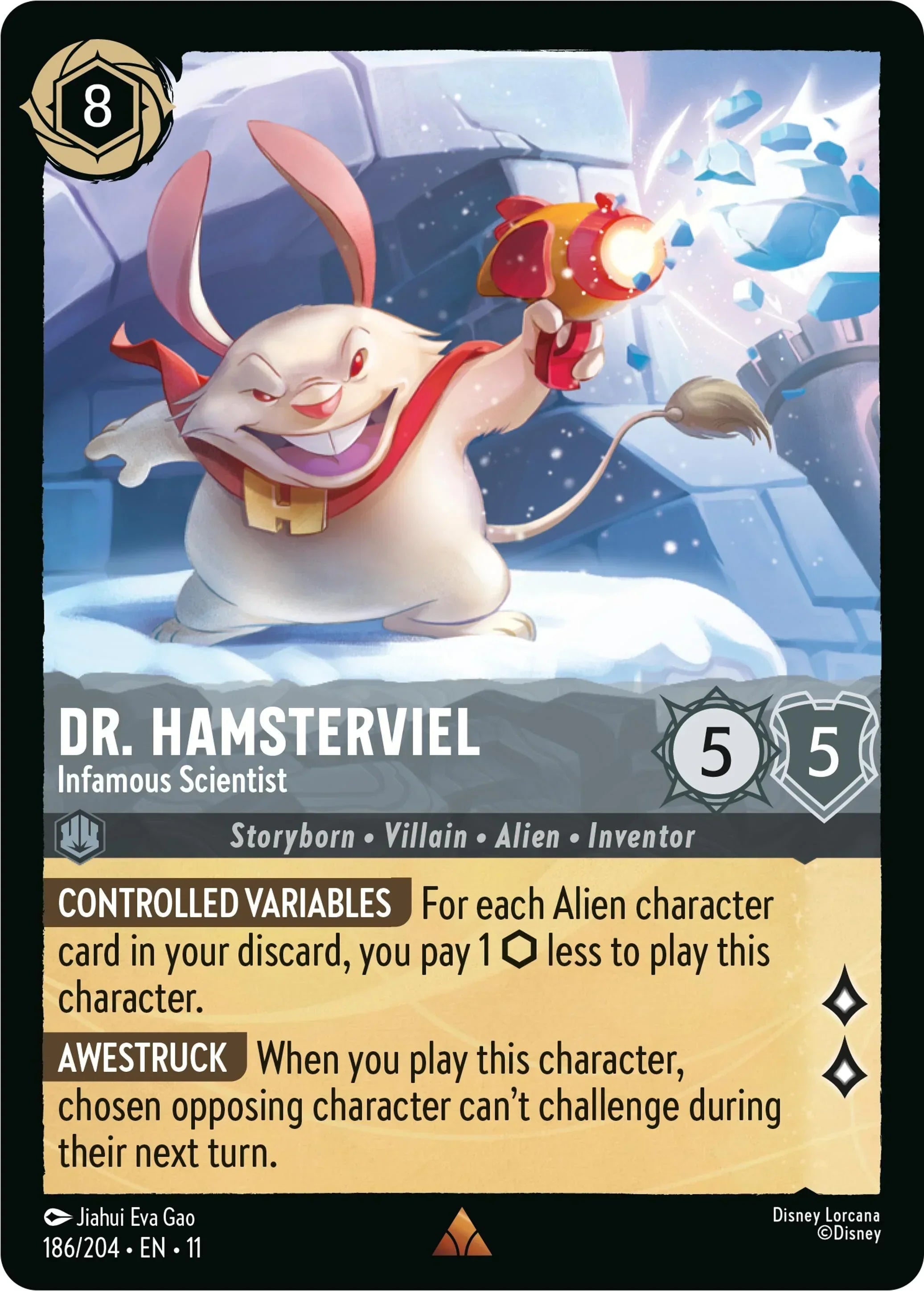 Dr. Hamsterviel - Infamous Scientist (186/204) [Winterspell]