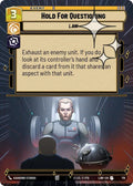 Hold for Questioning (481) (Hyperspace Foil) (481) [A Lawless Time]