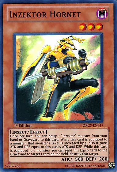 Inzektor Hornet [ORCS-EN017] Super Rare