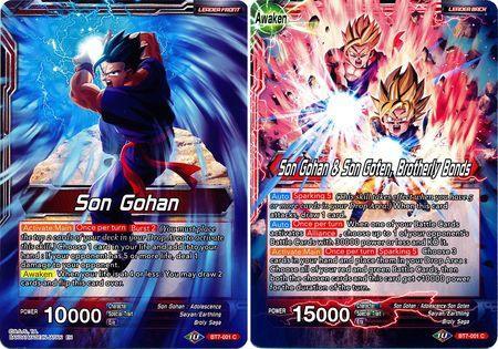 Son Gohan // Son Gohan & Son Goten, Brotherly Bonds (BT7-001) [Assault of the Saiyans]