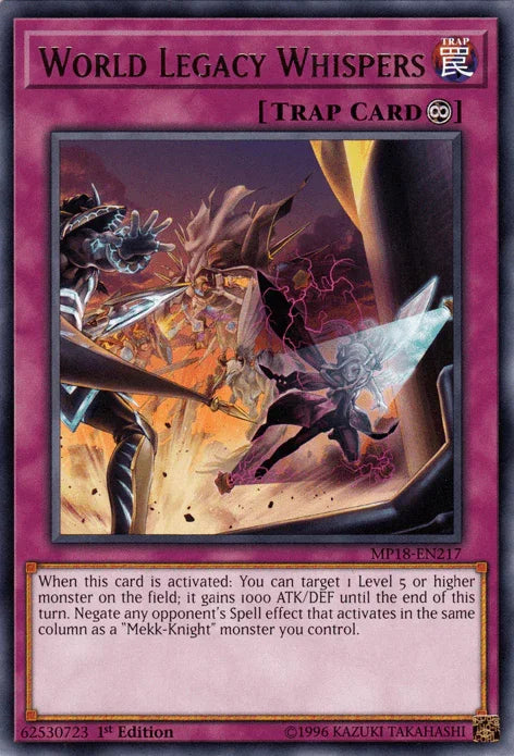 World Legacy Whispers [MP18-EN217] Rare