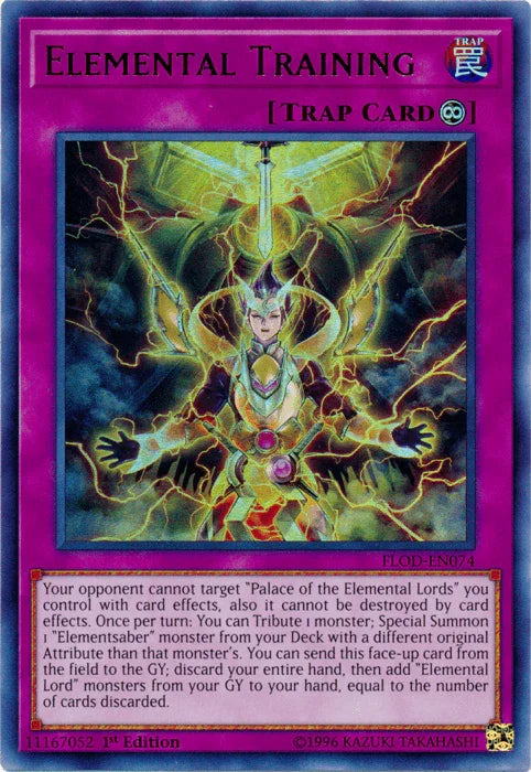 Elemental Training [FLOD-EN074] Ultra Rare