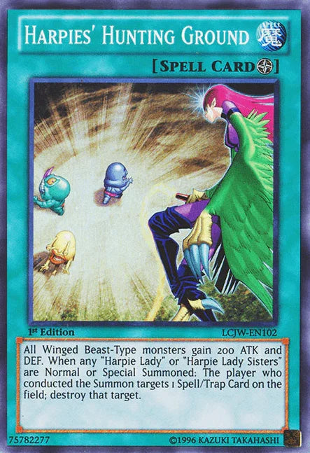 Harpies' Hunting Ground [LCJW-EN102] Super Rare