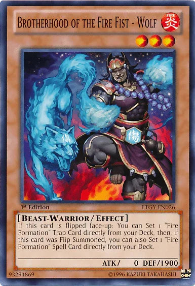 Brotherhood of the Fire Fist - Wolf [LTGY-EN026] Common