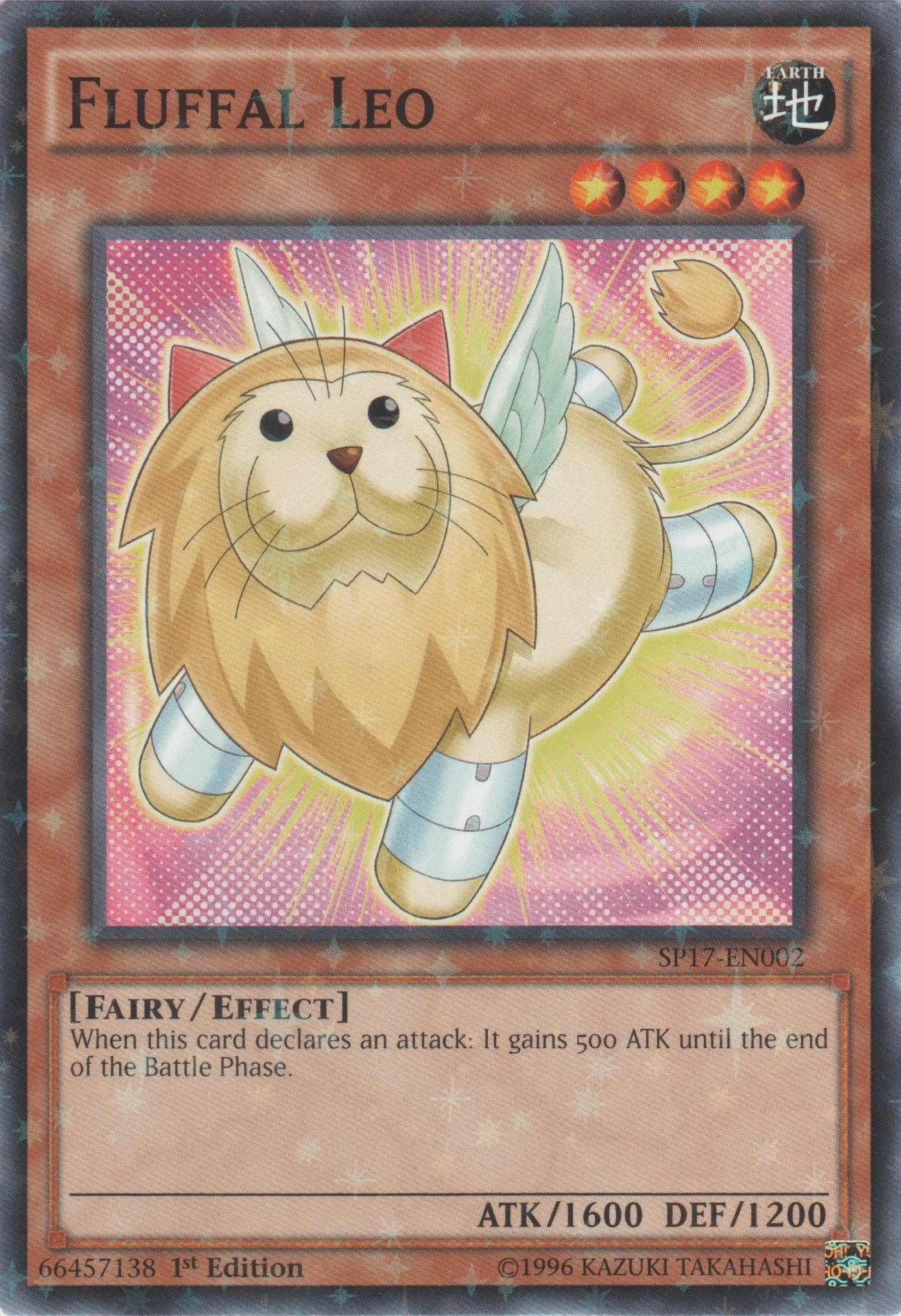 Fluffal Leo [SP17-EN002] Starfoil Rare