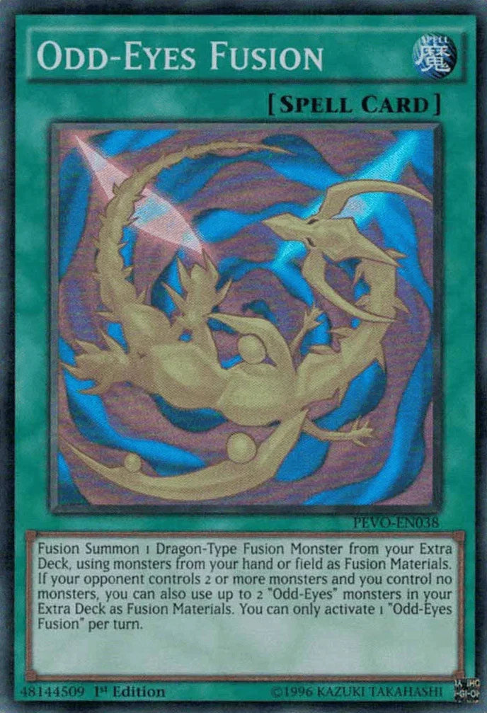 Odd-Eyes Fusion [PEVO-EN038] Super Rare