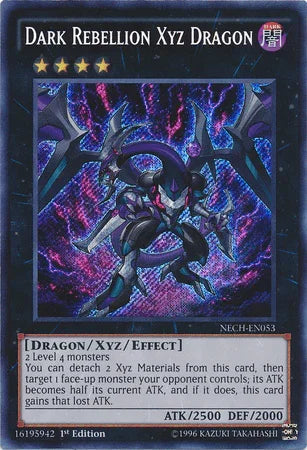 Dark Rebellion Xyz Dragon [NECH-EN053] Secret Rare