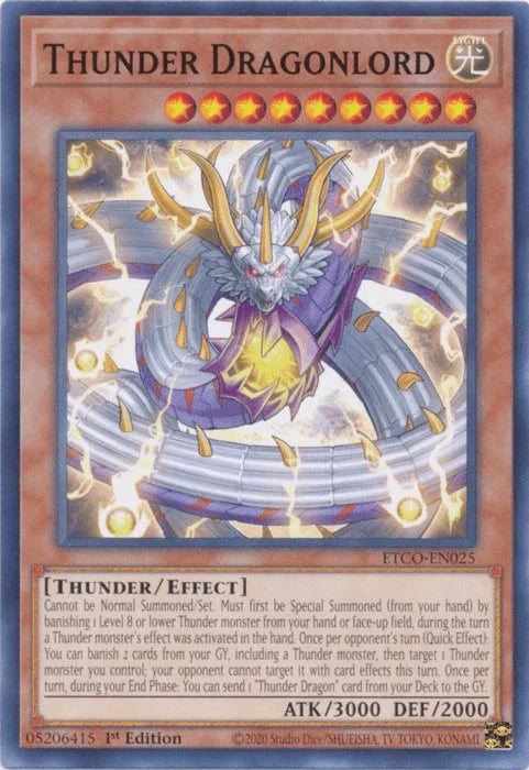 Thunder Dragonlord [ETCO-EN025] Common