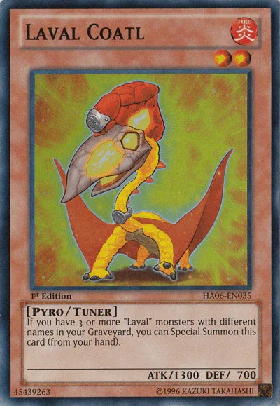 Laval Coatl [HA06-EN035] Super Rare