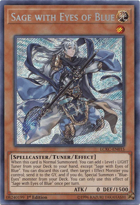 Sage with Eyes of Blue [LCKC-EN015] Secret Rare