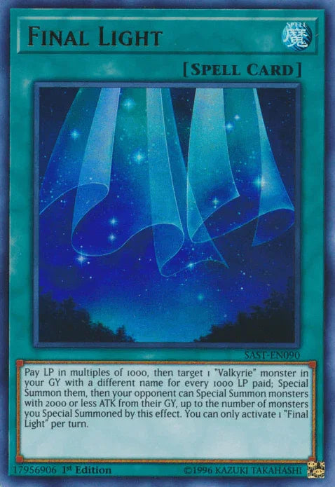 Final Light [SAST-EN090] Ultra Rare