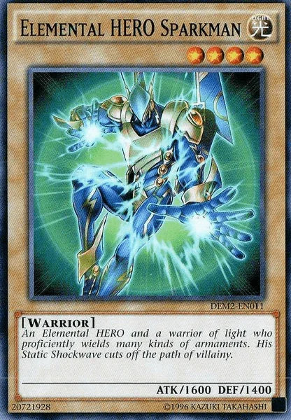 Elemental Hero Sparkman [DEM2-EN011] Common