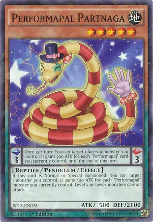 Performapal Partnaga [SP15-EN025] Shatterfoil Rare