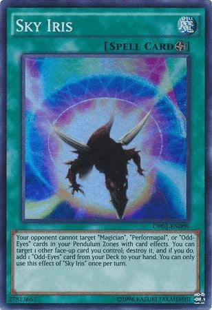 Sky Iris [OP03-EN009] Super Rare