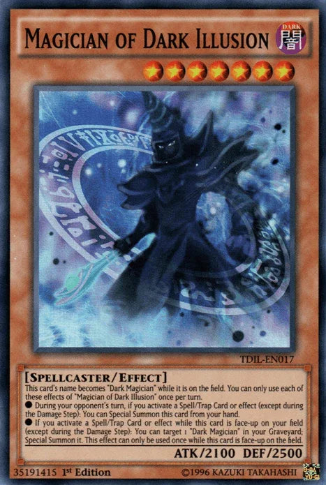 Magician of Dark Illusion [TDIL-EN017] Super Rare
