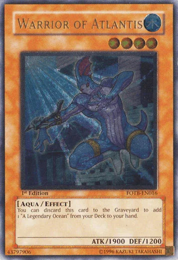 Warrior of Atlantis [FOTB-EN016] Ultimate Rare