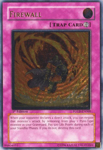 Firewall [FOTB-EN060] Ultimate Rare