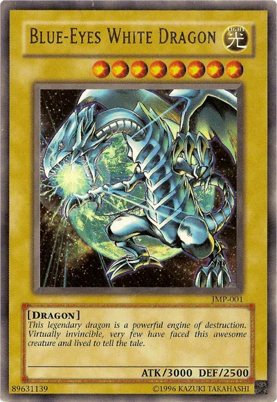 Blue-Eyes White Dragon [JMP-001] Ultra Rare
