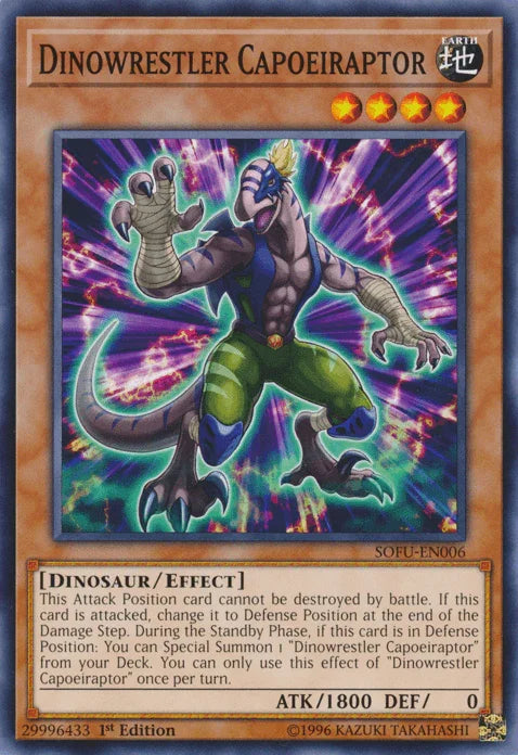 Dinowrestler Capoeiraptor [SOFU-EN006] Common