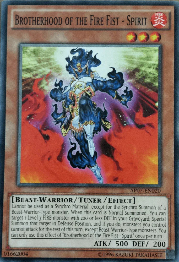 Brotherhood of the Fire Fist - Spirit [AP07-EN020] Common