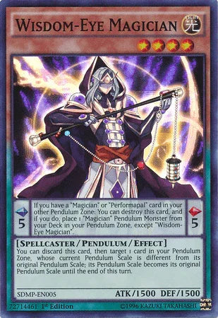 Wisdom-Eye Magician [SDMP-EN005] Super Rare