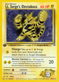 Lt. Surge's Electabuzz (27/132) [Gym Heroes 1st Edition]