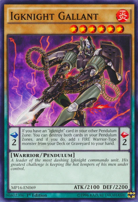 Igknight Gallant [MP16-EN069] Common