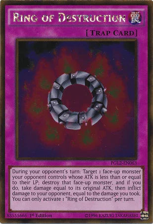 Ring of Destruction [PGL2-EN063] Gold Rare
