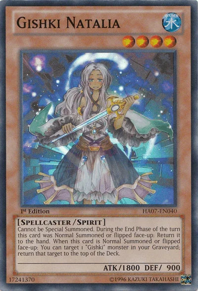 Gishki Natalia [HA07-EN040] Super Rare