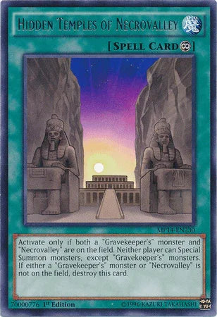 Hidden Temples of Necrovalley [MP14-EN230] Rare